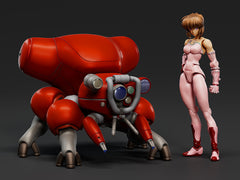 PLAMAX Minimum Factory Ghost in the Shell Manga Edition MF-94 Motoko Kusanagi with Fuchikoma 1/20 Scale