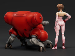 PLAMAX Minimum Factory Ghost in the Shell Manga Edition MF-94 Motoko Kusanagi with Fuchikoma 1/20 Scale