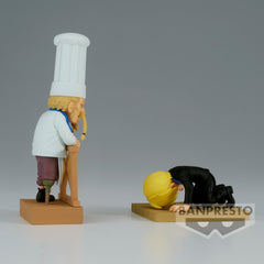 Banpresto ONE PIECE WORLD COLLECTABLE FIGURE LOG STORIES-SANJI&ZEFF-2
