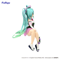 FuRyu Noodle Stopper Figure Hatsune Miku Flower Fairy Morning Glory Pink Color