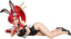FREEing! Gurren Lagann Yoko Bare Leg Bunny