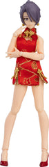 Figma Female Body (Mika) with Mini Skirt Chinese Dress Outfit