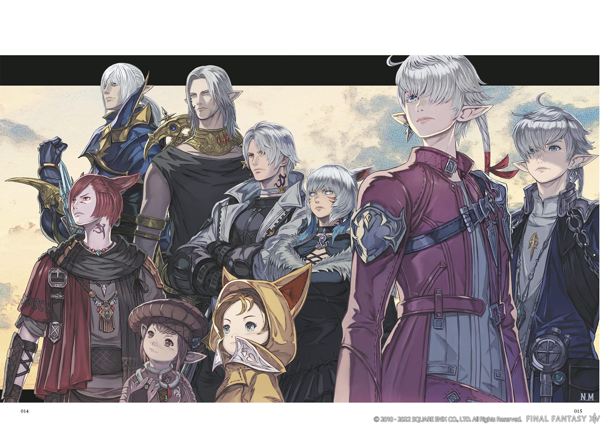 Final Fantasy XIV Endwalker The Art of Resurrection Among the Stars