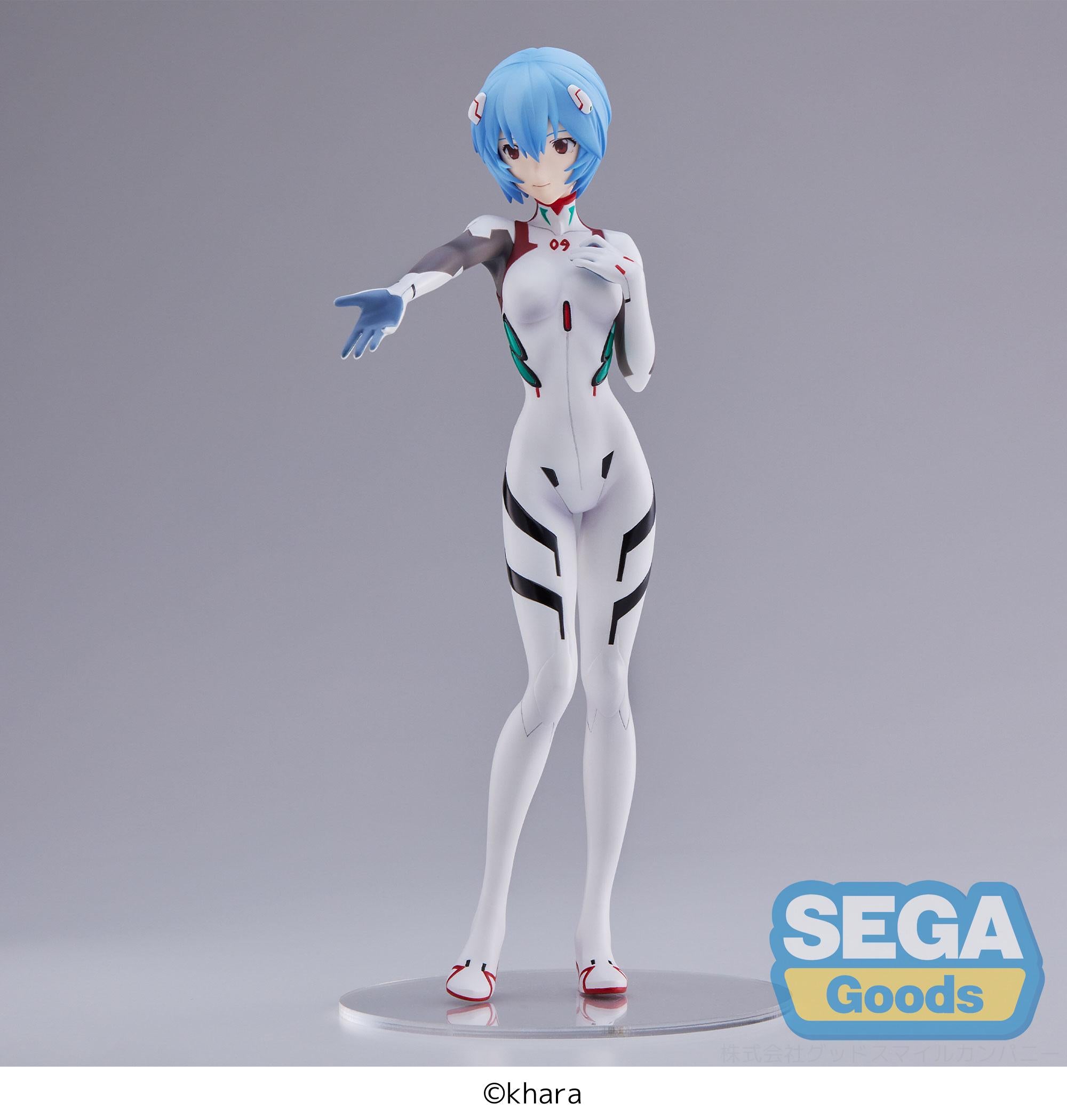 SEGA SPM Evangelion 3.0 + 1.0 Rei Ayanami Hand Over (White)