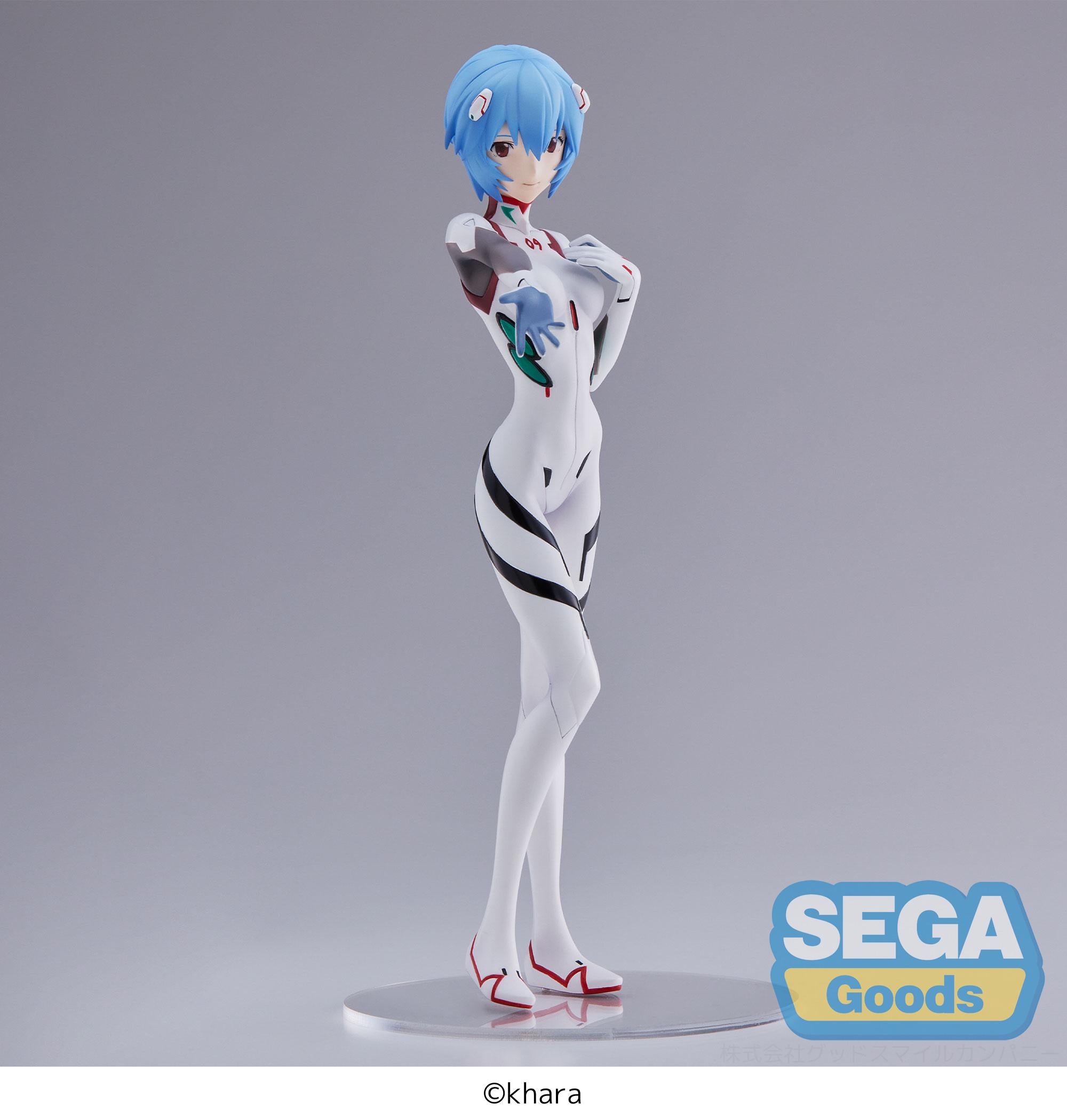 SEGA SPM Evangelion 3.0 + 1.0 Rei Ayanami Hand Over (White)