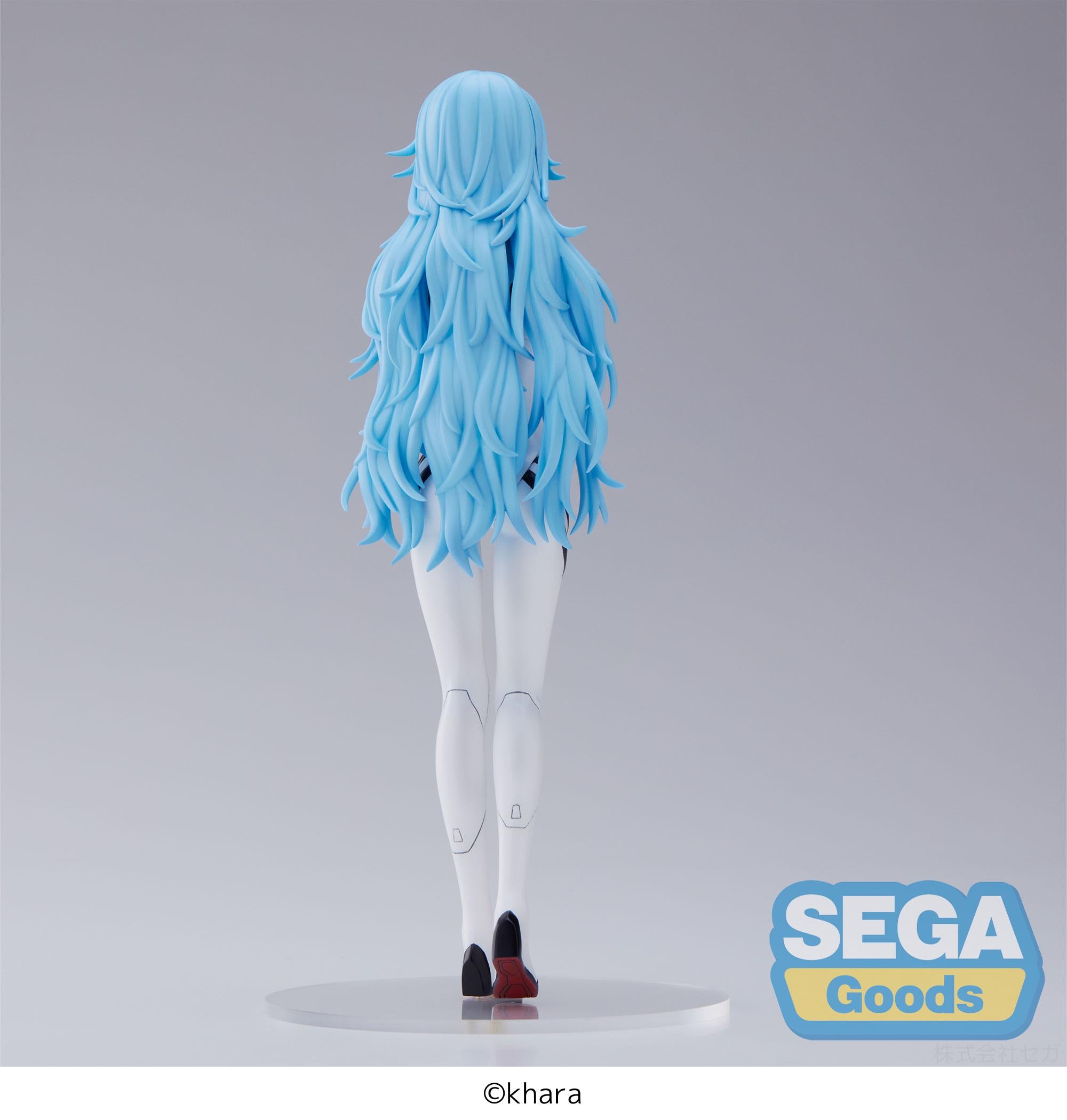 SEGA SPM Evangelion 3.0 + 1.0 Thrice Upon a Time Rei Ayanami Long Hair