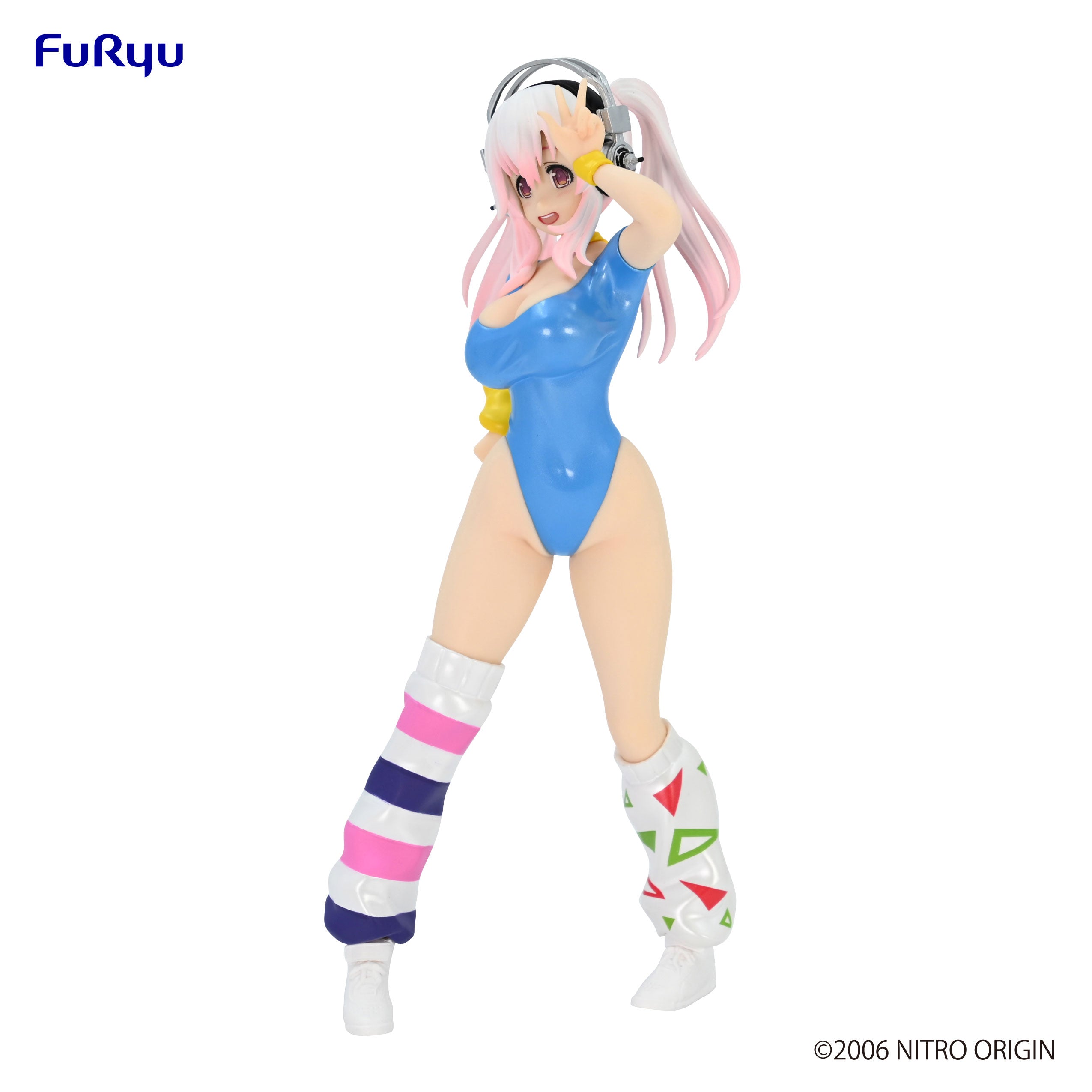 FuRyu Super Sonico Concept Figure 80's Another Color Blue