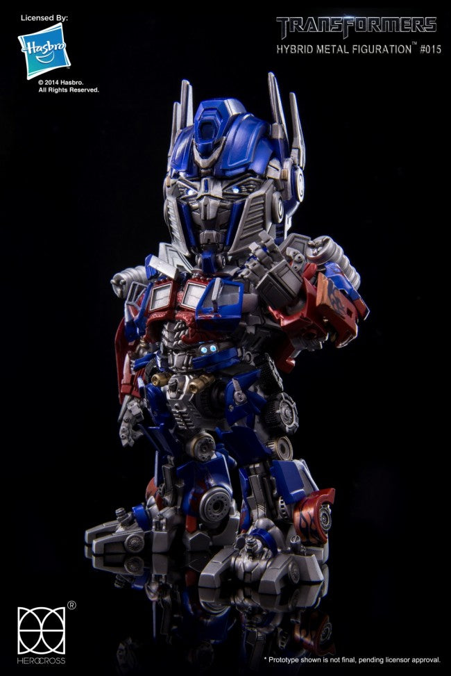 HEROCROSS Transformer Optimus Prime Hybrid Metal Figuration #015