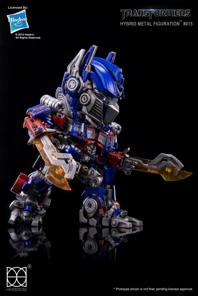 HEROCROSS Transformer Optimus Prime Hybrid Metal Figuration #015
