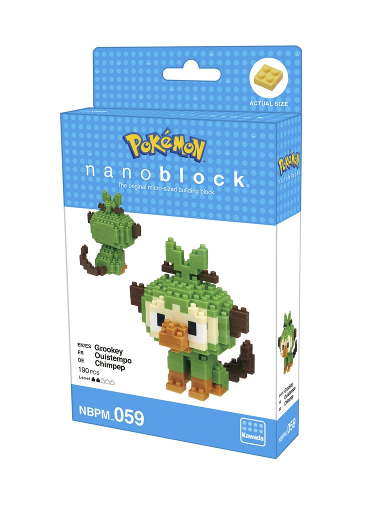 NanoBlock Pokemon GROOKEY