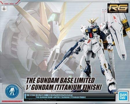 RG 1/144 Gundam Base Limited ν Gundam Titanium Finish