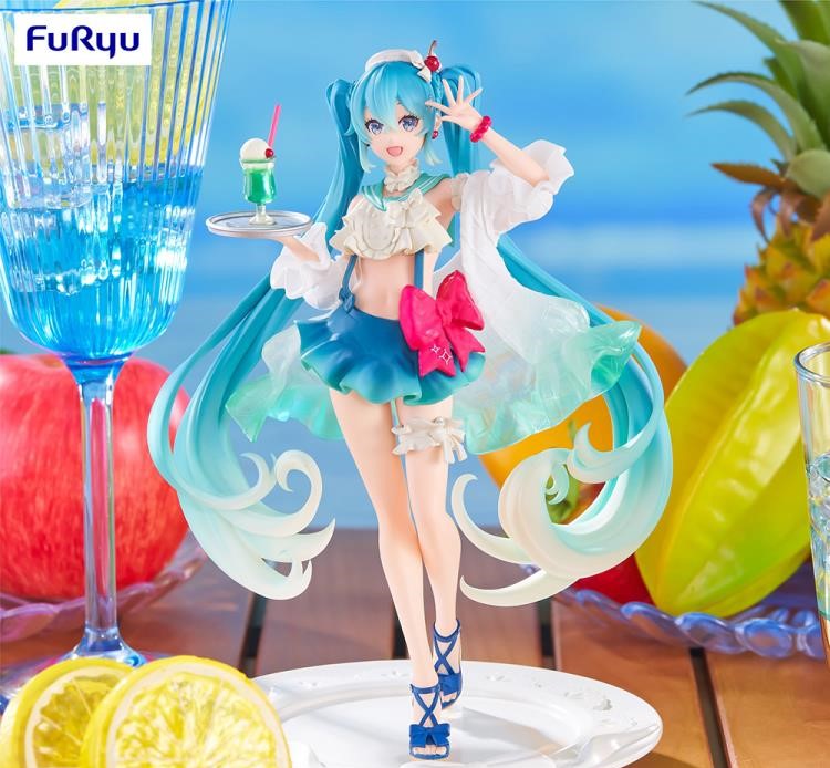 FuRyu Exceed Creative SweetSweets Hatsune Miku Series Melon Soda Float Main image
