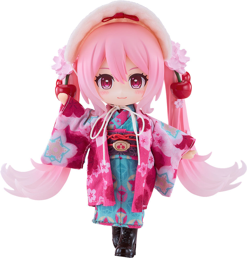 [Pre-Order] Nendoroid Doll Character Vocal Series 01 Sakura Miku Hirohako 2025 Version Hakodate Main image