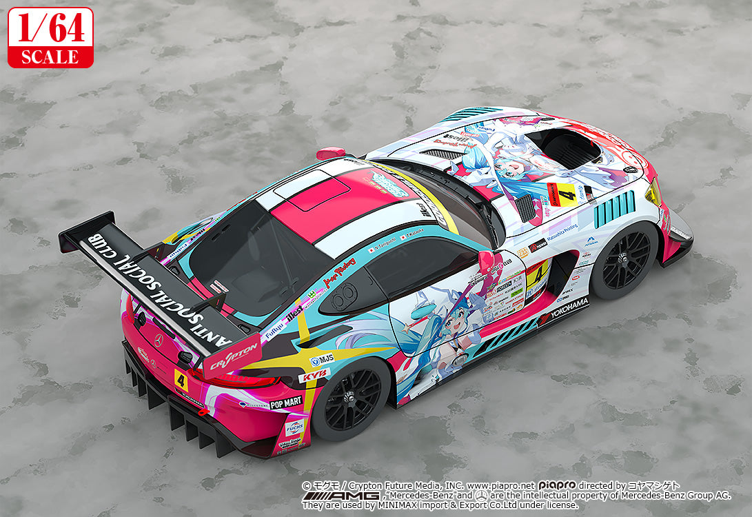 [Pre-Order] GSC Hatsune Miku GT Project Good Smile Hatsune Miku AMG 2024 Season Opening Version 1/64 Scale (re-run)