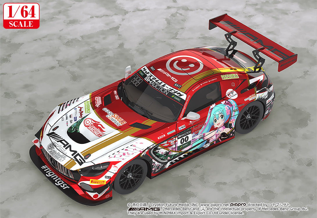 [Pre-Order] Hatsune Miku GT Project Mercedes AMG Team Good Smile 2019 Suzuka 10 Hours Version 1/64 Scale (re-run)