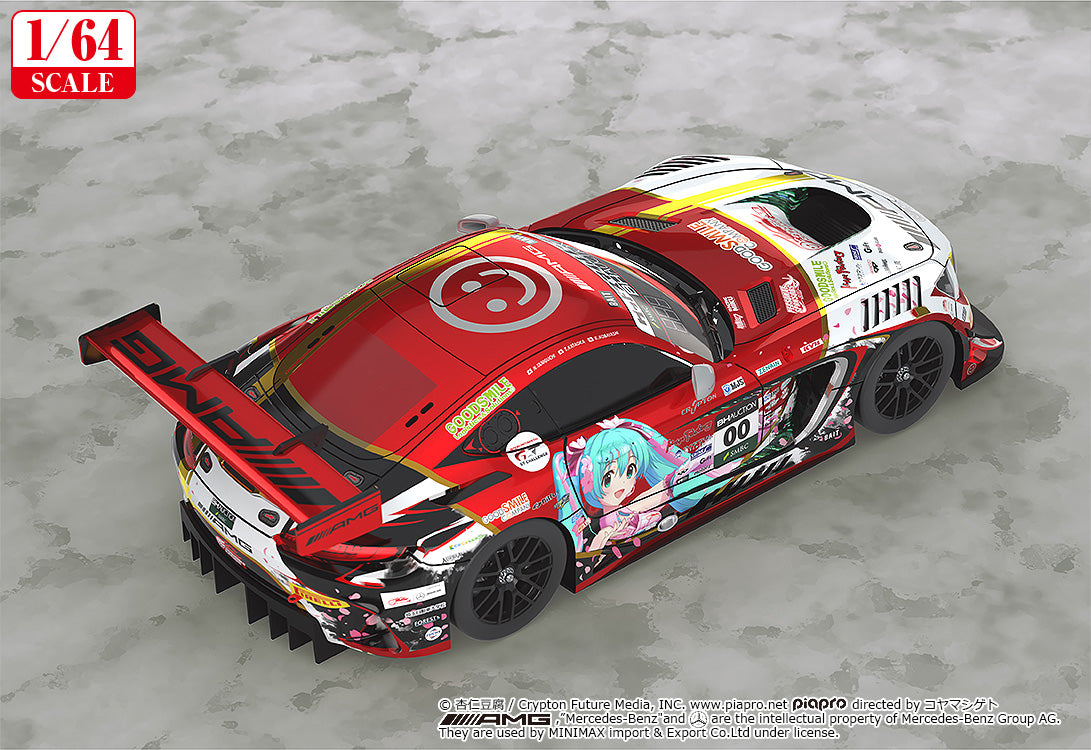 [Pre-Order] Hatsune Miku GT Project Mercedes AMG Team Good Smile 2019 Suzuka 10 Hours Version 1/64 Scale (re-run)