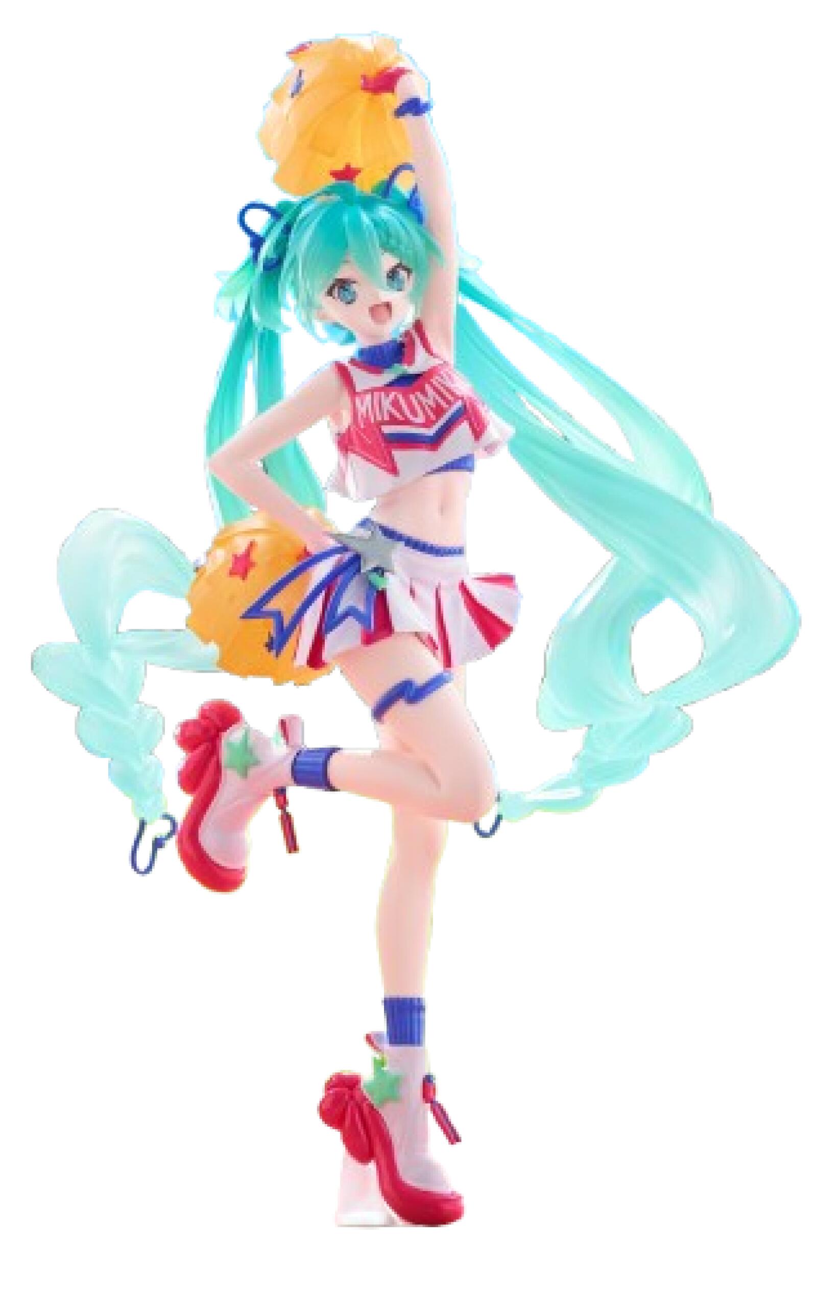 Character Vocal Series 01 Hatsune Miku Muchute Figure Cheerleader Version Main image