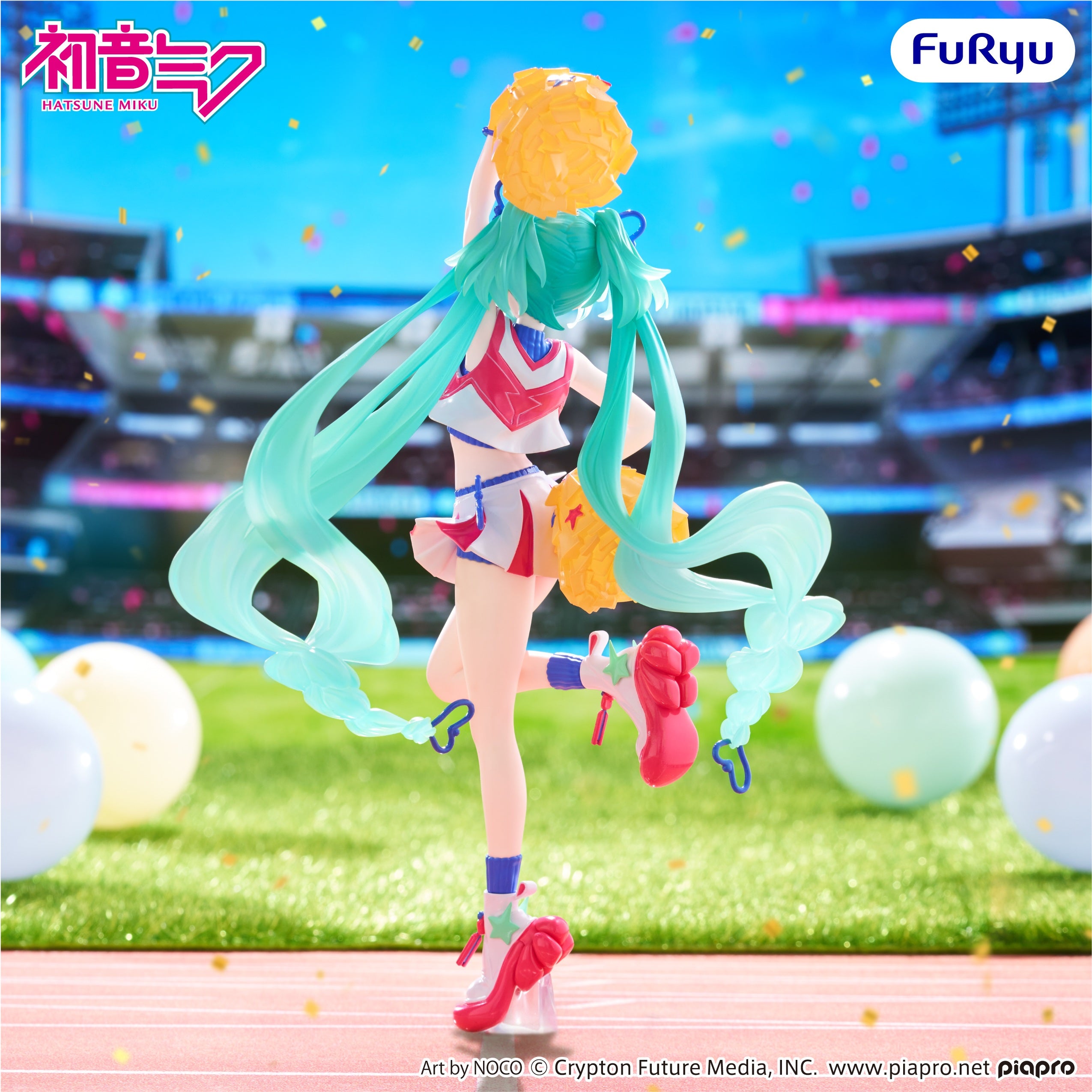 [Pre-order] Character Vocal Series 01 Hatsune Miku Muchute Figure Cheerleader Version
