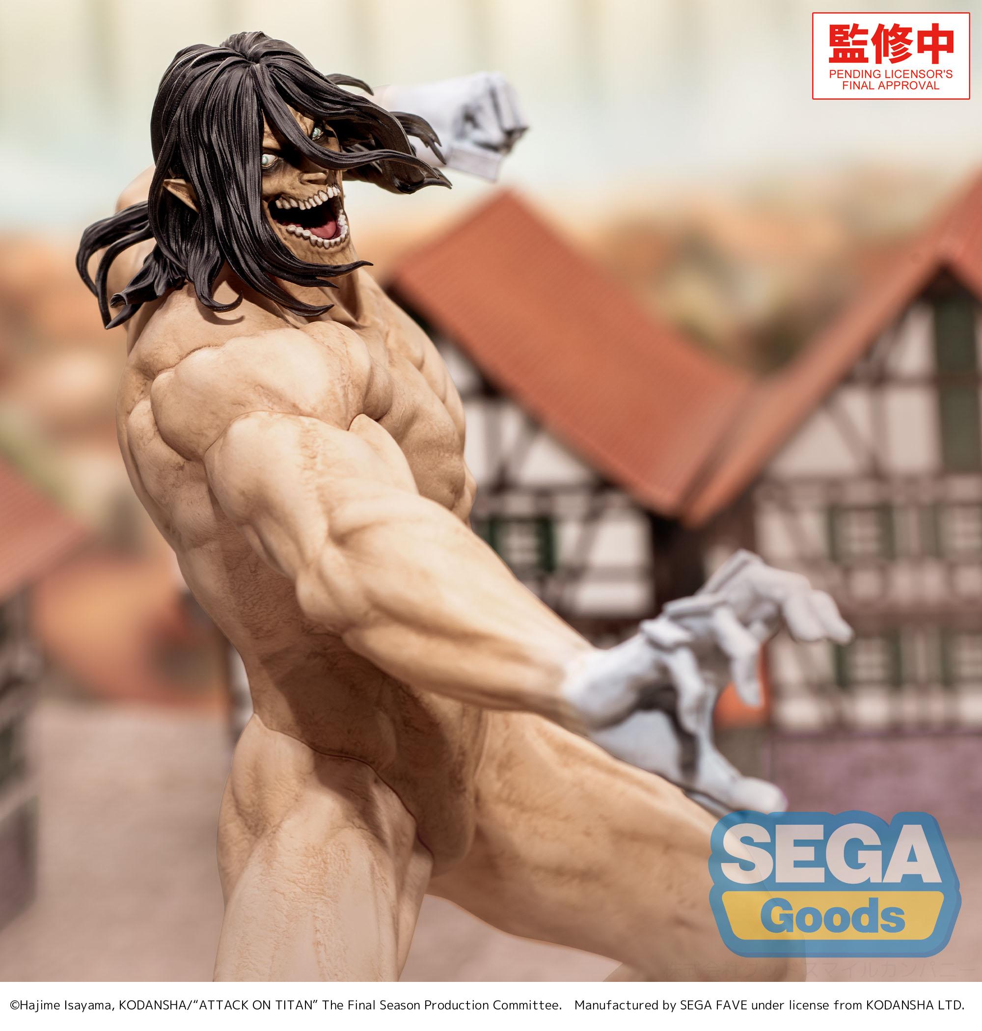 [Pre-Order] GSC Attack on Titan GigantiX Eren Yeager Attack Titan Version