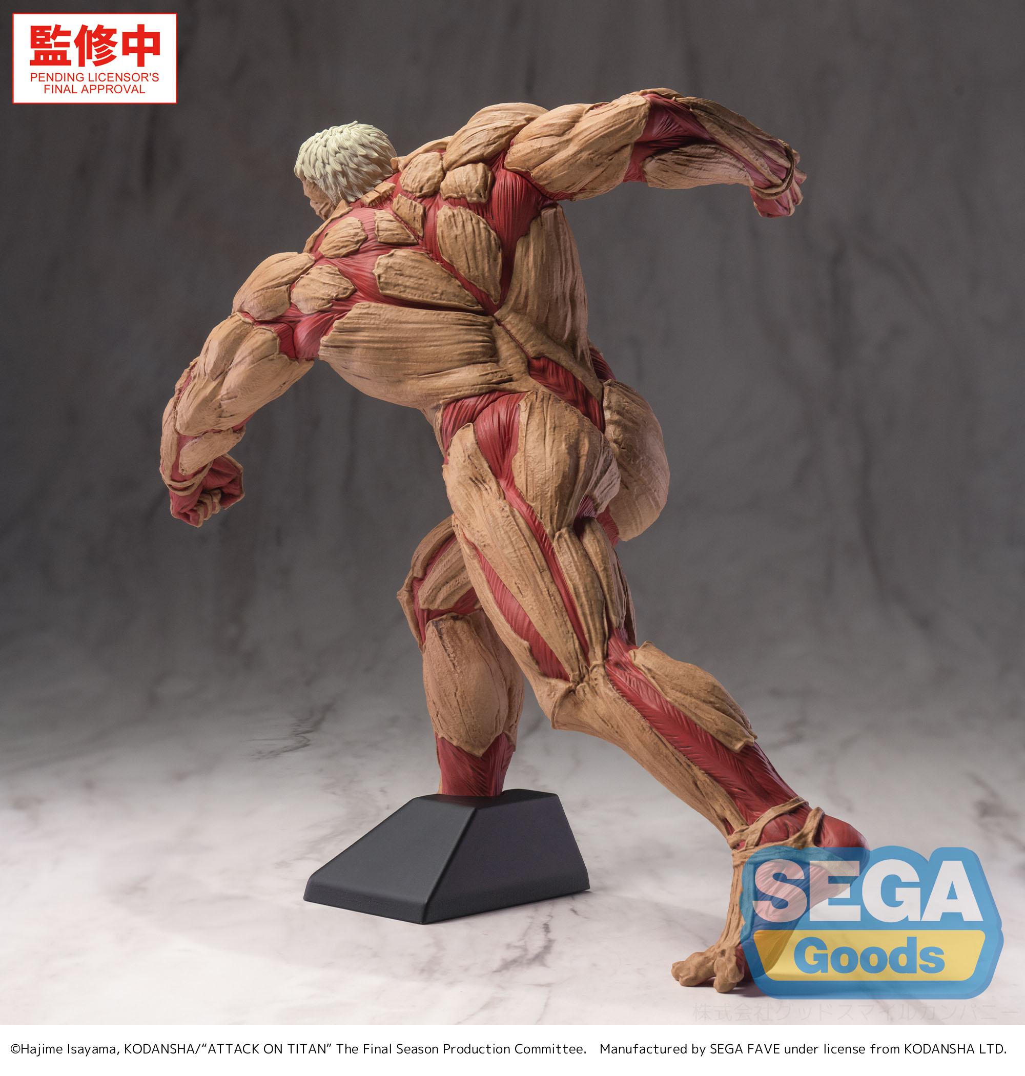 [Pre-Order] GSC Attack on Titan GigantiX Reiner Braun Armored Titan Version