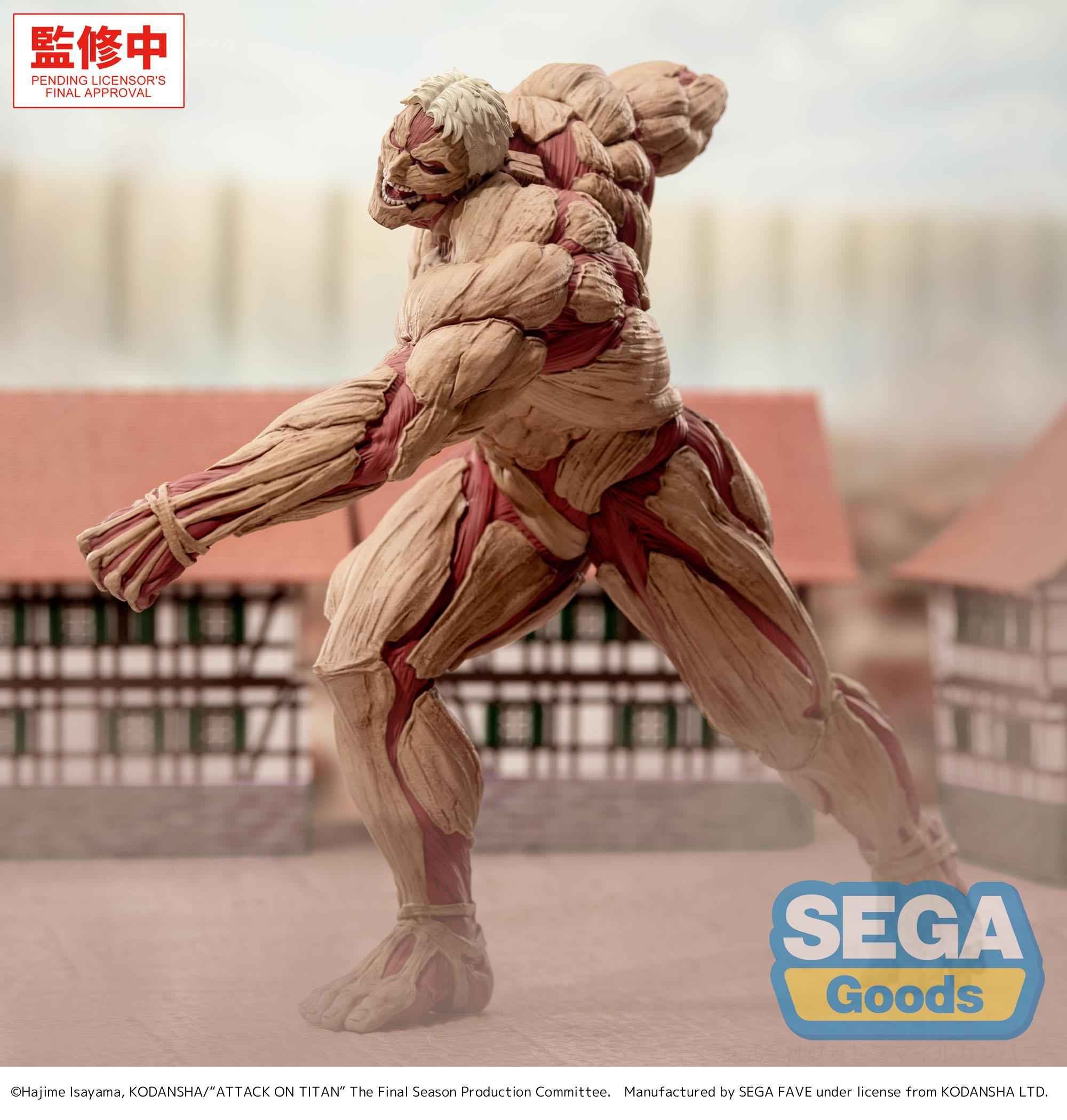 [Pre-Order] GSC Attack on Titan GigantiX Reiner Braun Armored Titan Version