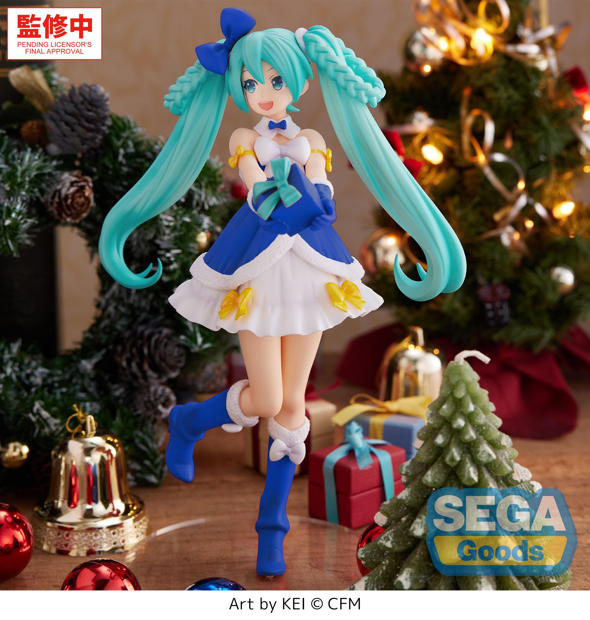 [Pre-Order] GSC Character Vocal Series 01 Hatsune Miku Series High Premium Figure Hatsune Miku Sapphire Christmas Version
