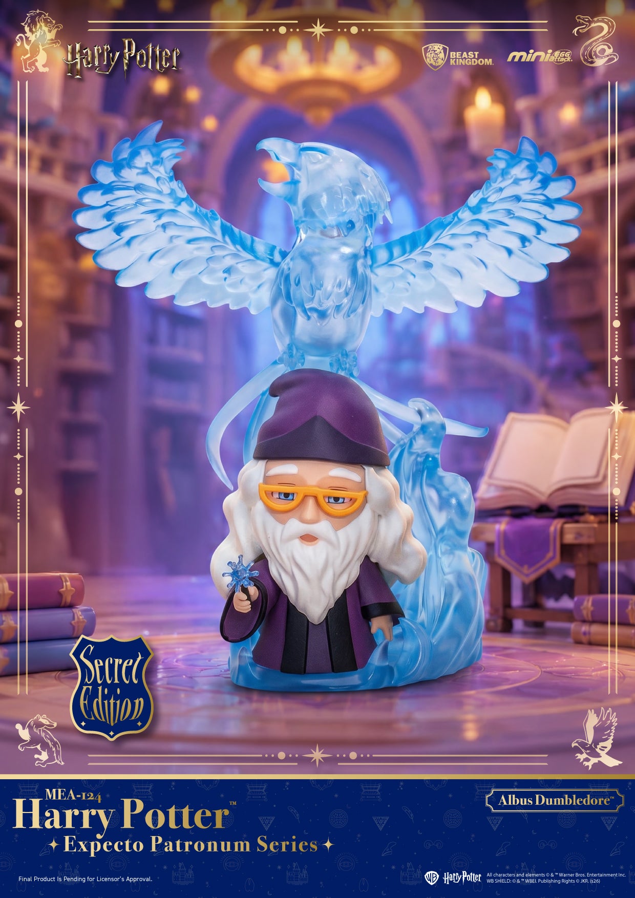 [Pre-order] Beast Kingdom Mini Egg Attack Harry Potter Expecto Patronum Series Blind Box Set (6 in the Assortment)