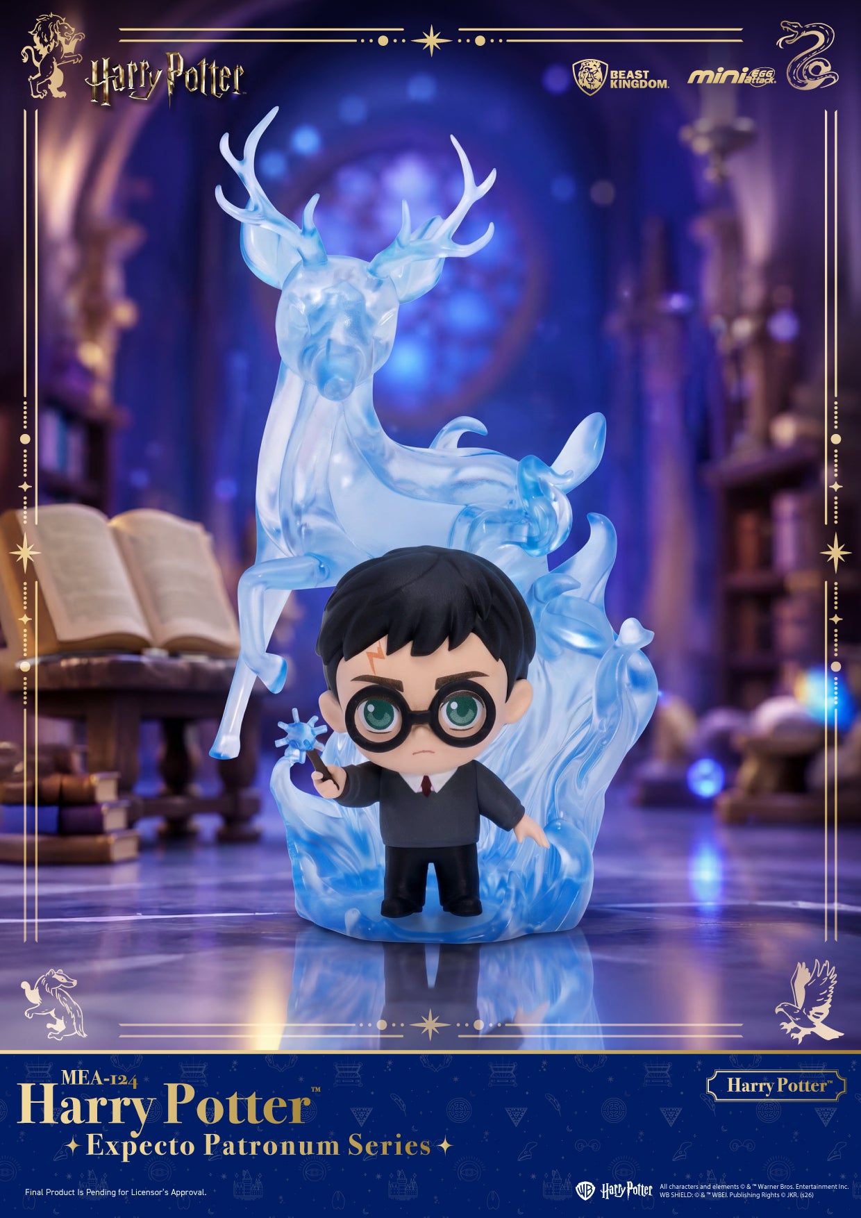 [Pre-order] Beast Kingdom Mini Egg Attack Harry Potter Expecto Patronum Series Blind Box Set (6 in the Assortment)