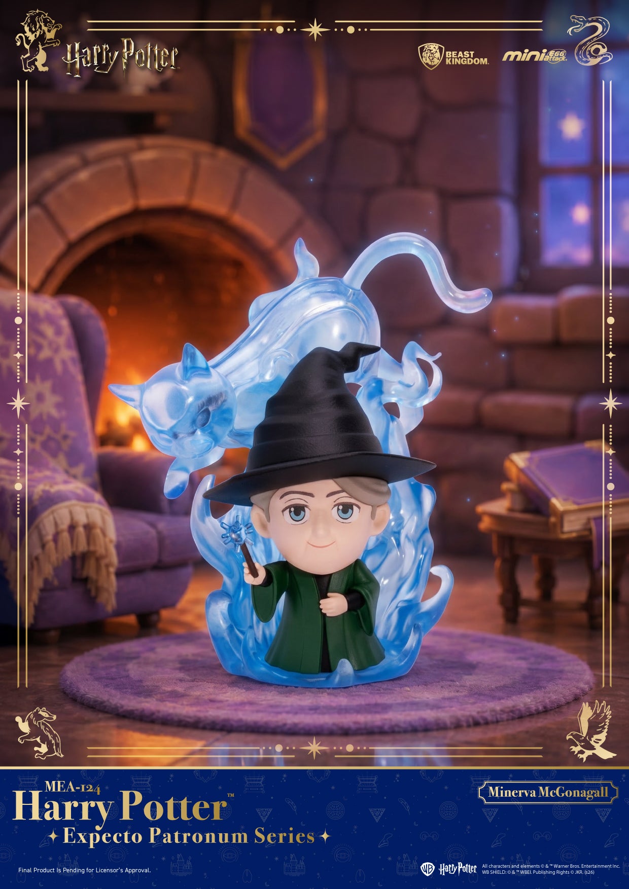 [Pre-order] Beast Kingdom Mini Egg Attack Harry Potter Expecto Patronum Series Blind Box Set (6 in the Assortment)