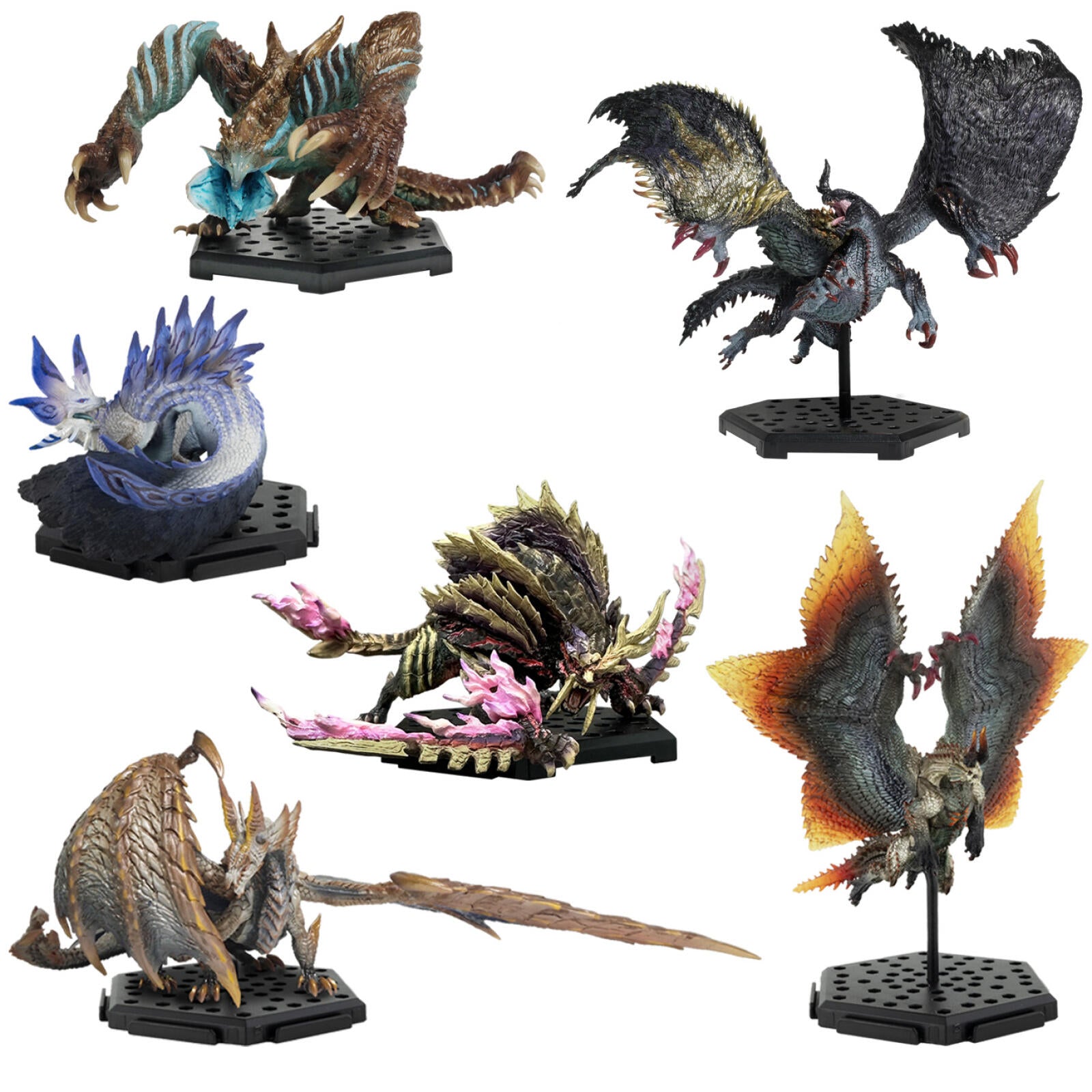 Capcom Figure Builder Monster Hunter Standard Model Plus the Best Volume 25 and 26 (6 in the Assortment) Main image
