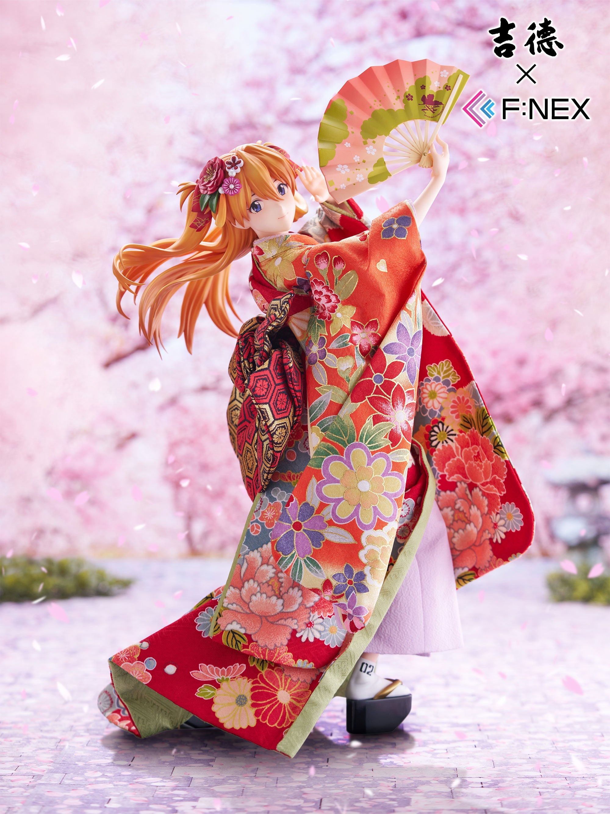 [Pre-Order] Japanese Doll Rebuild of Evangelion Shikinami Asuka Langley 1/4 Scale - view 2