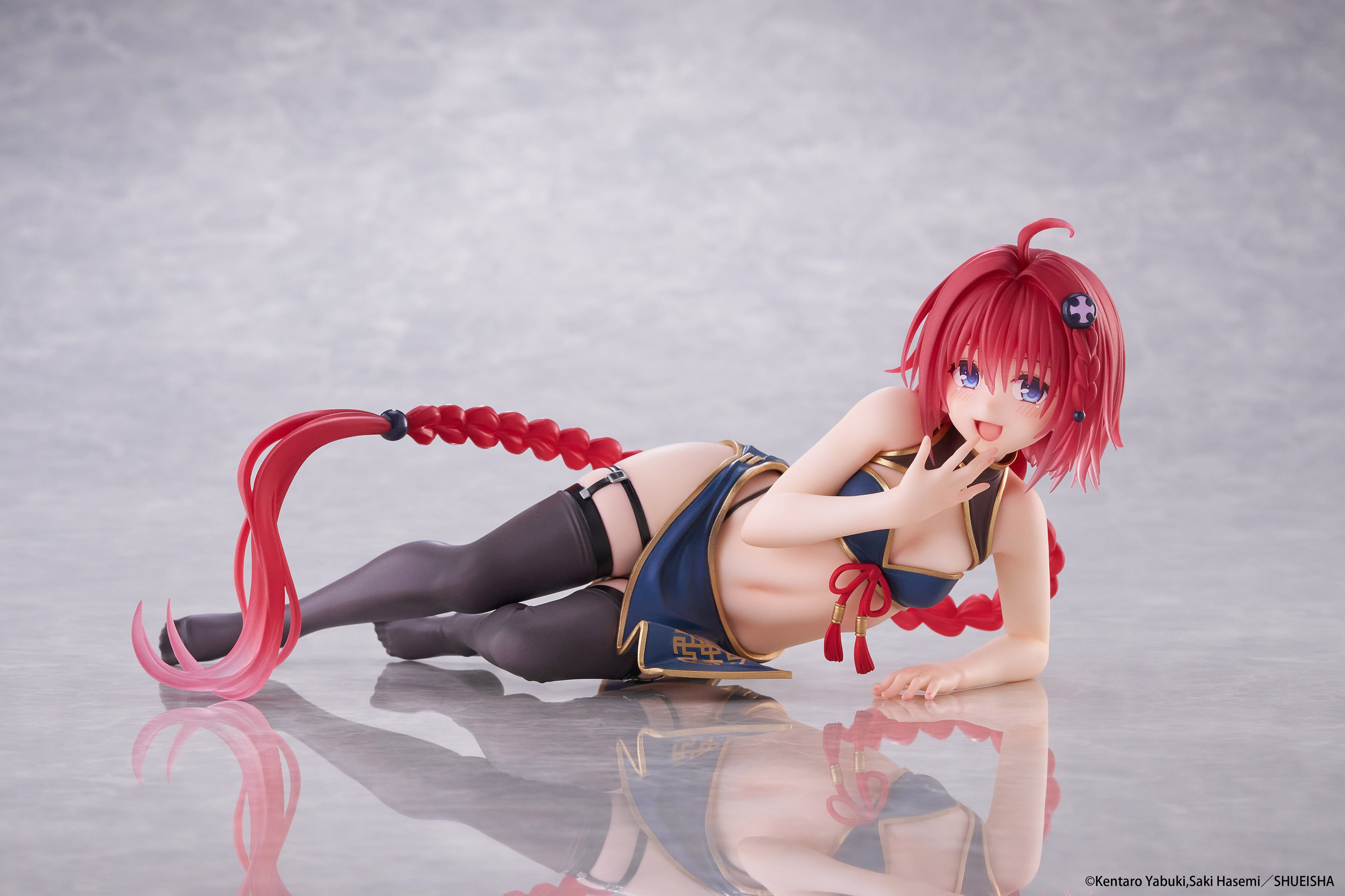 [Pre-Order] TAITO To Love-Ru Darkness Desktop Cute Figure Mea Kurosaki (Chinese Dress Version) Main image