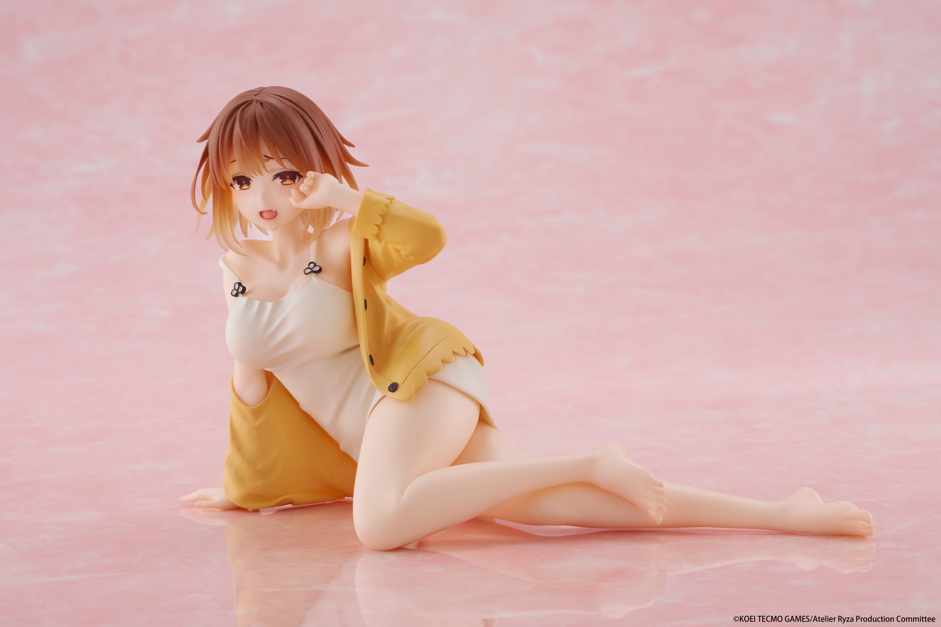 TAITO Atelier Ryza Ever Darkness & the Secret Hideout Desktop Cute Figure Ryza (Nightwear Version) (re-run) Main image