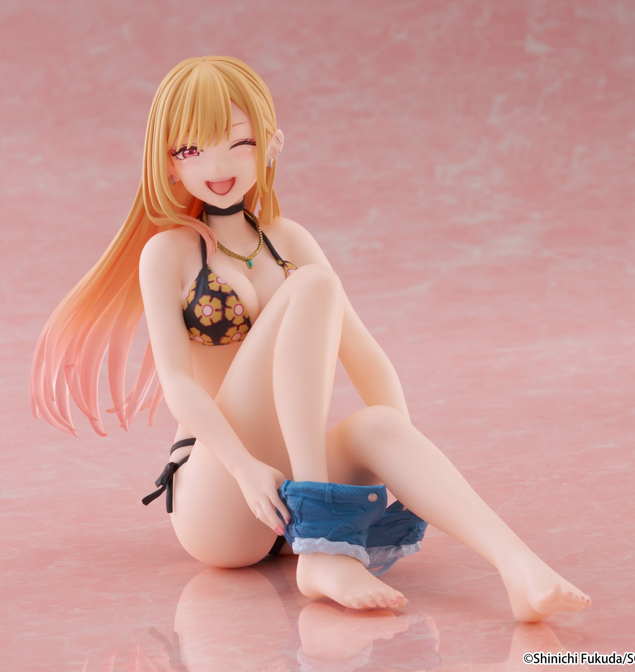 [Pre-Order] TAITO My Dress Up Darling Desktop Cute Figure Marin Kitagawa (Measured Swimsuit Version) (re-run)