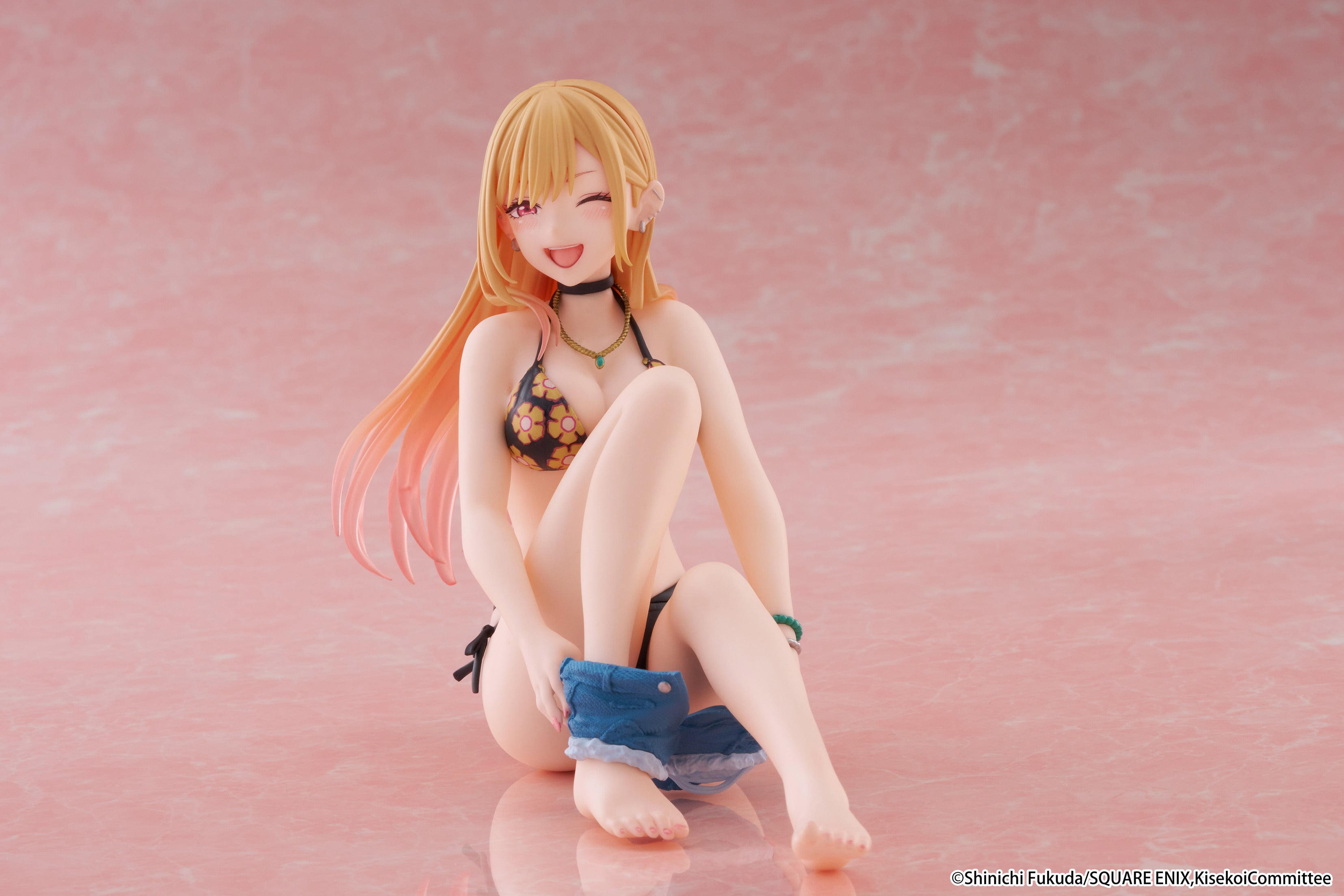 [Pre-Order] TAITO My Dress Up Darling Desktop Cute Figure Marin Kitagawa (Measured Swimsuit Version) (re-run)