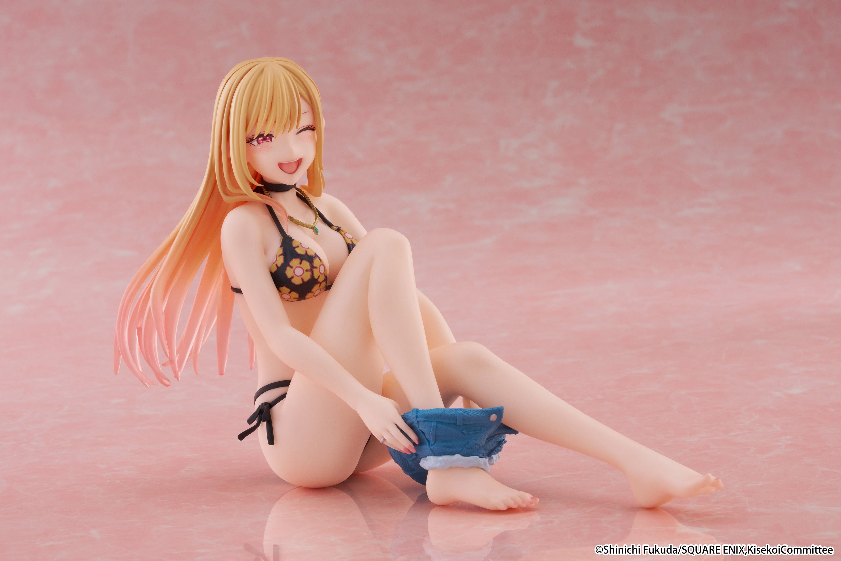 [Pre-Order] TAITO My Dress Up Darling Desktop Cute Figure Marin Kitagawa (Measured Swimsuit Version) (re-run)