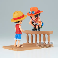 Banpresto ONE PIECE WCF LOG STORIES-MONKEY.D.LUFFY & PORTGAS.D.ACE-