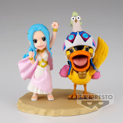 Banpresto ONE PIECE WORLD COLLECTABLE FIGURE LOG STORIES-NEFELTARI VIVI & KAROO