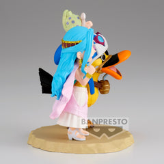 Banpresto ONE PIECE WORLD COLLECTABLE FIGURE LOG STORIES-NEFELTARI VIVI & KAROO