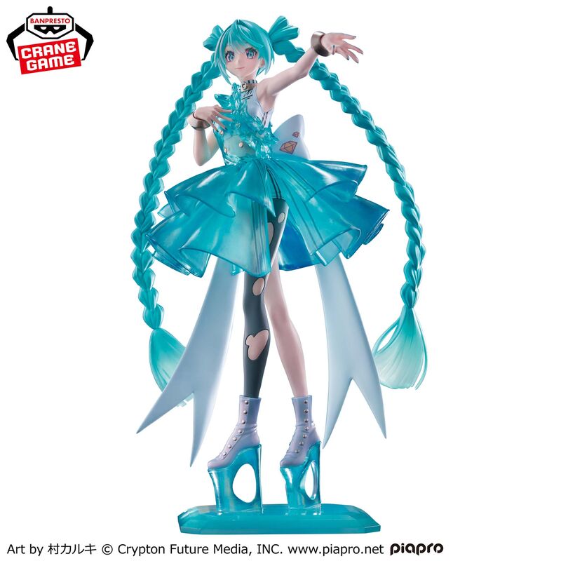 Banpresto Hatsune Miku Evolve Clearluxe Emerald Gem Main image
