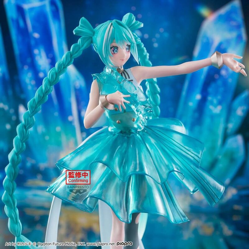 Banpresto Hatsune Miku Evolve Clearluxe Emerald Gem