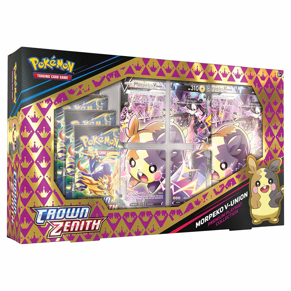 Crown Zenith Premium Playmat Morpeko V-UNION Collection Main image