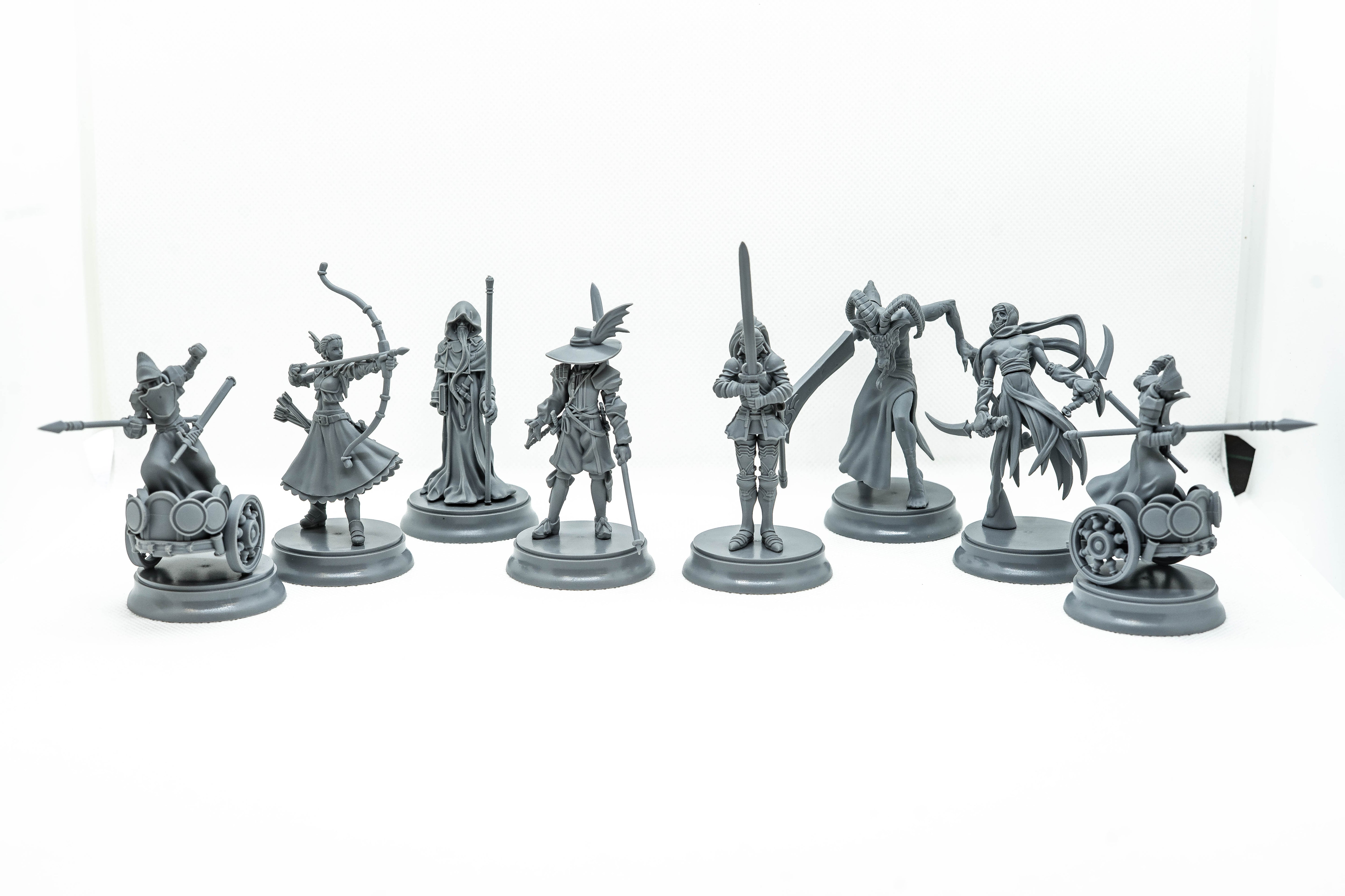 [Ex-Display] Fate/Stay Night Servant Class Card Trading Figures (FULLBOX) Main image