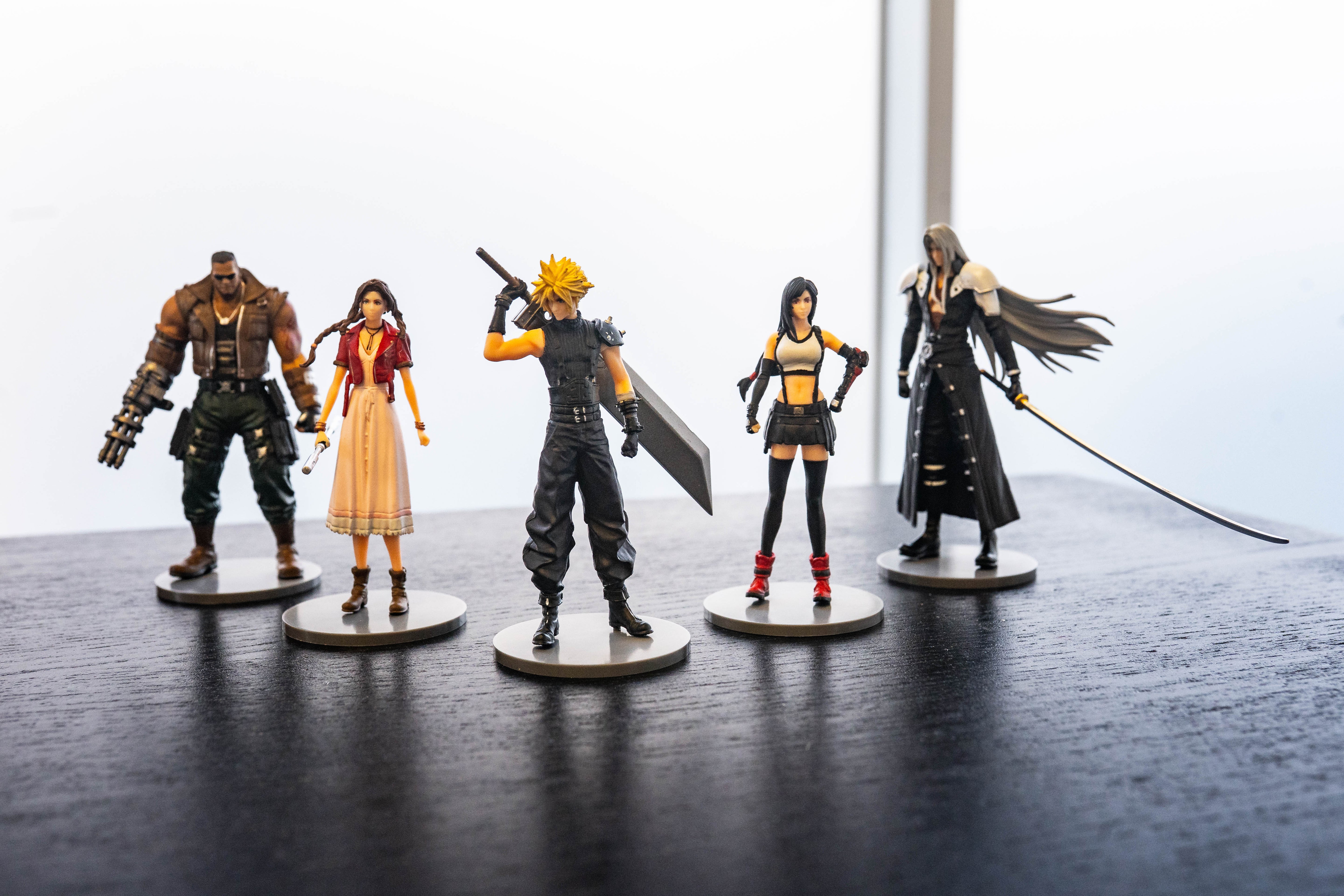 [Ex-Display] Final Fantasy VII Remake Trading Arts 5 Pack Box Main image