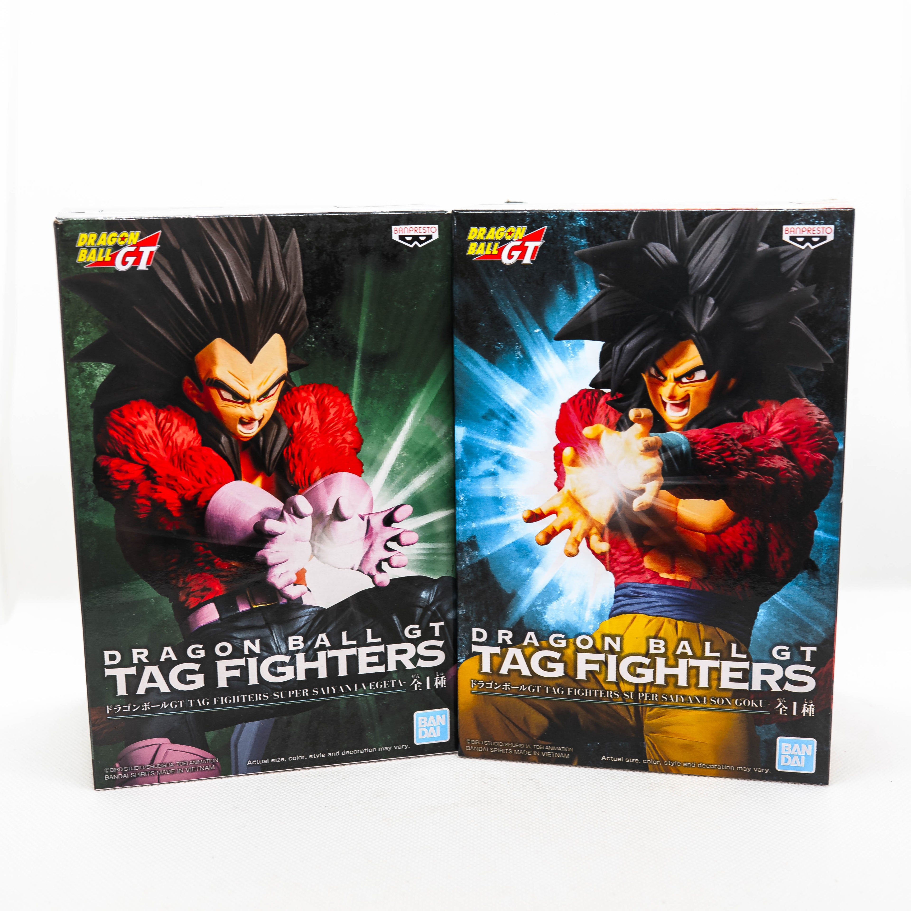 [Pre-Owned] Banpresto DRAGON BALL GT TAG FIGHTERS-SUPER SAIYAN 4 GOKU and VEGETA SET