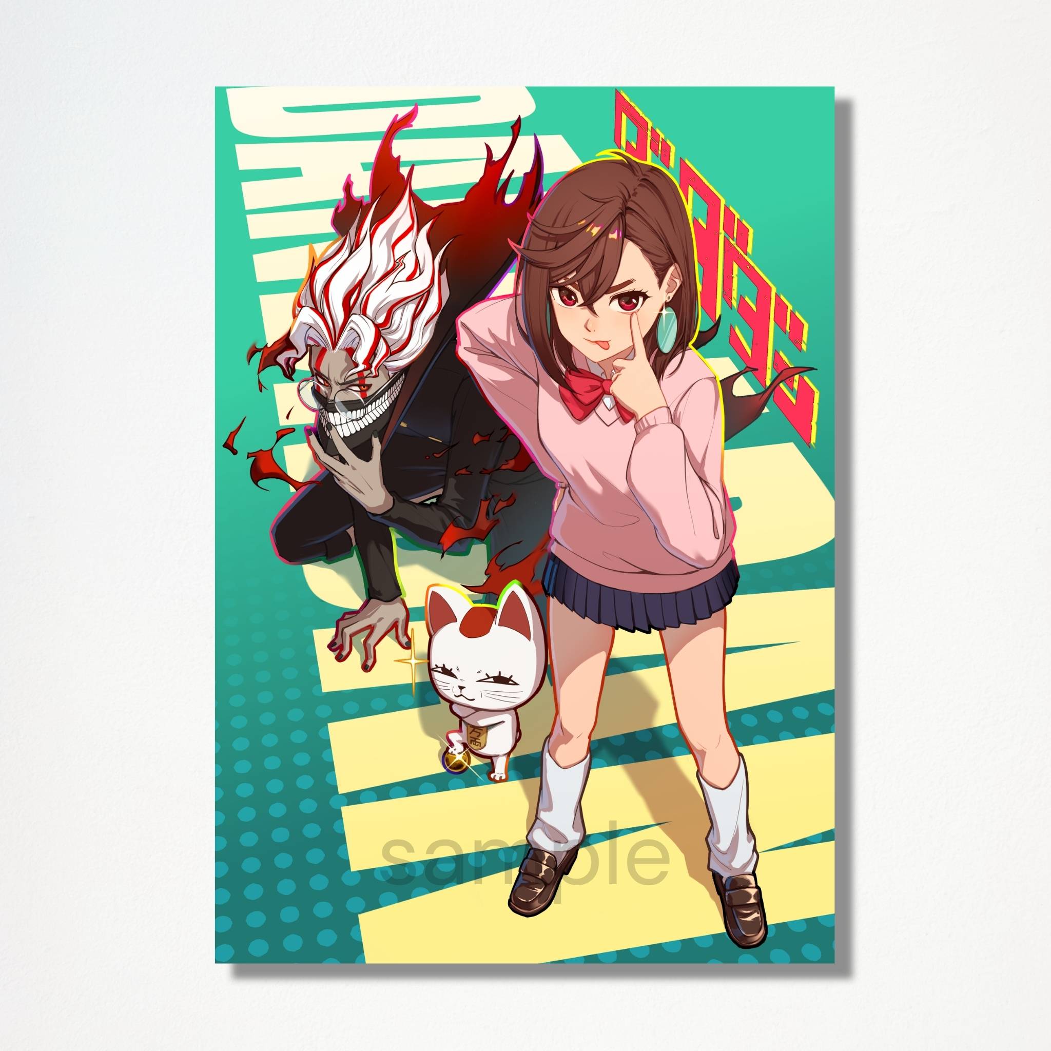 [Satoko] Dandadan Momo, Okarun, and Granny A3 Main image