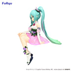 FuRyu Noodle Stopper Figure Hatsune Miku Flower Fairy Morning Glory Pink Color