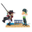 Banpresto ONE PIECE WORLD COLLECTABLE LOG STORIES-RORONOA ZORO VS DRACULE.MIHAWK-