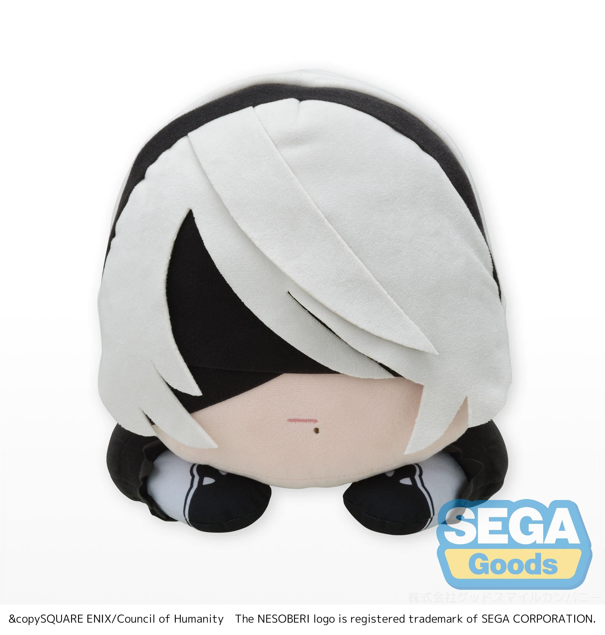 NieR Automata Ver1.1a NESOBERI (Lay-Down) TV Anime LL Plush 2B Main image
