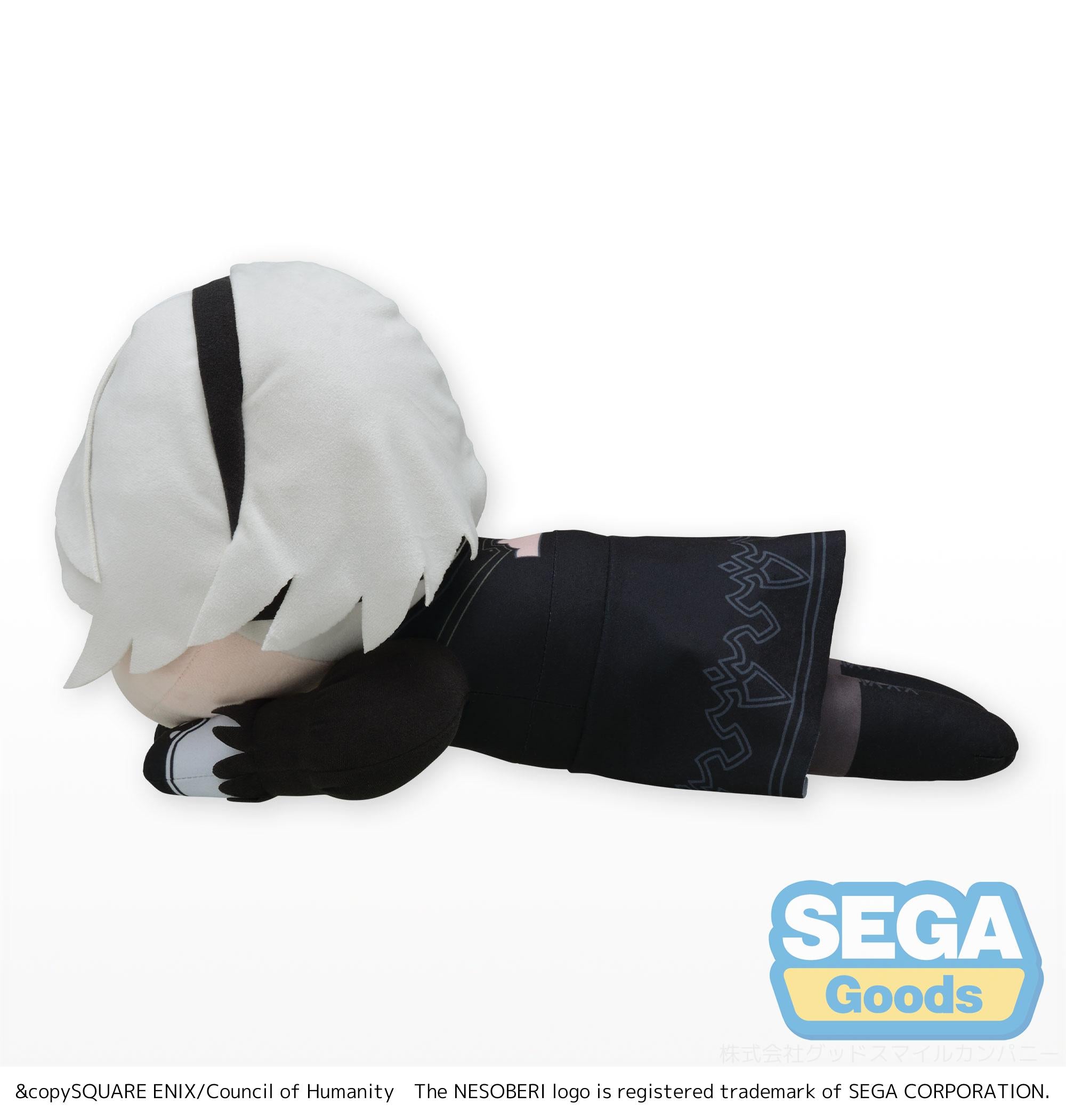 NieR Automata Ver1.1a NESOBERI (Lay-Down) TV Anime LL Plush 2B Secondary image